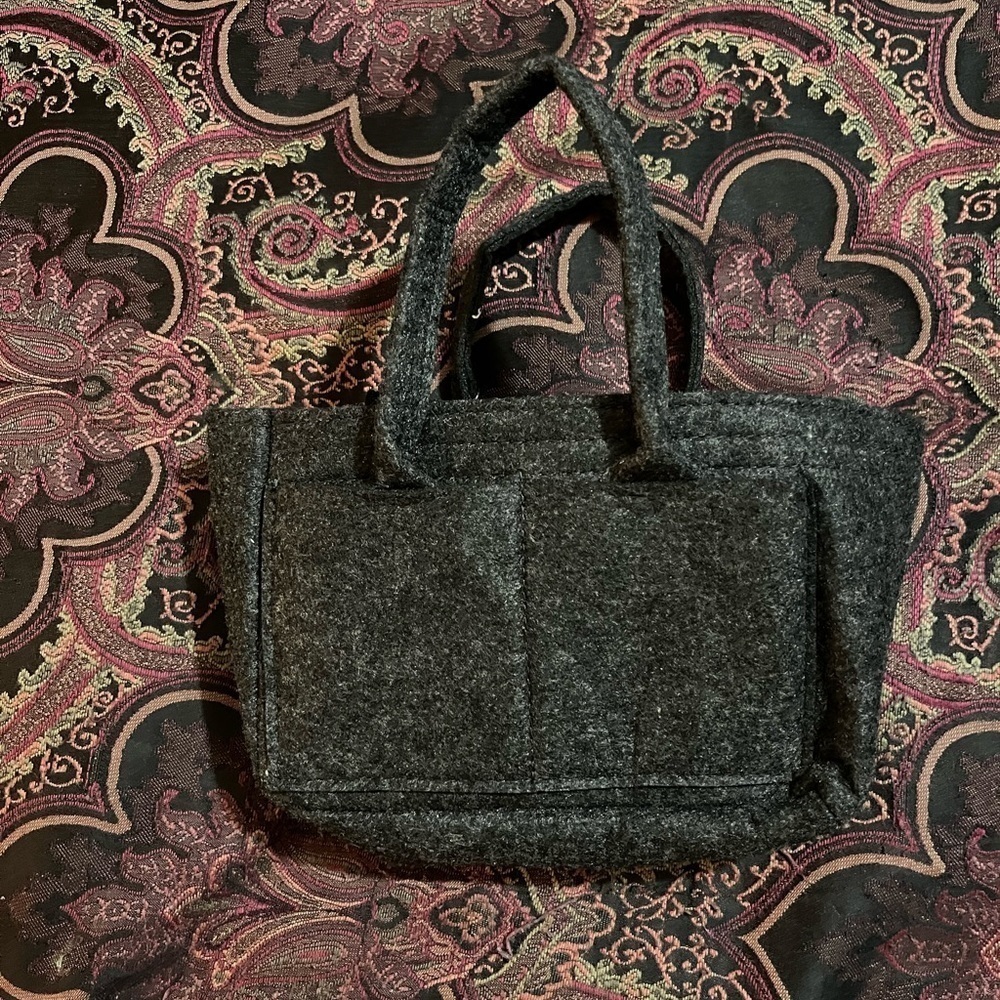 Erica handbag organizer Change your bag in seconds! Color gray! Measures 7x5 in.